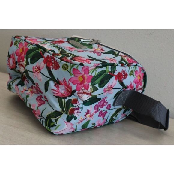 Adrienne Vittadini AVTB7747 Mint Floral 9" Fashion Crossbody Cooler Satchel - Picture 8 of 8